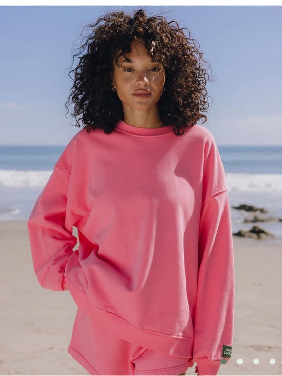 Daily Drills Sweaters - Daily Drills Oversized Crew Sweatshirt & Super Shorts Set in Cheeks